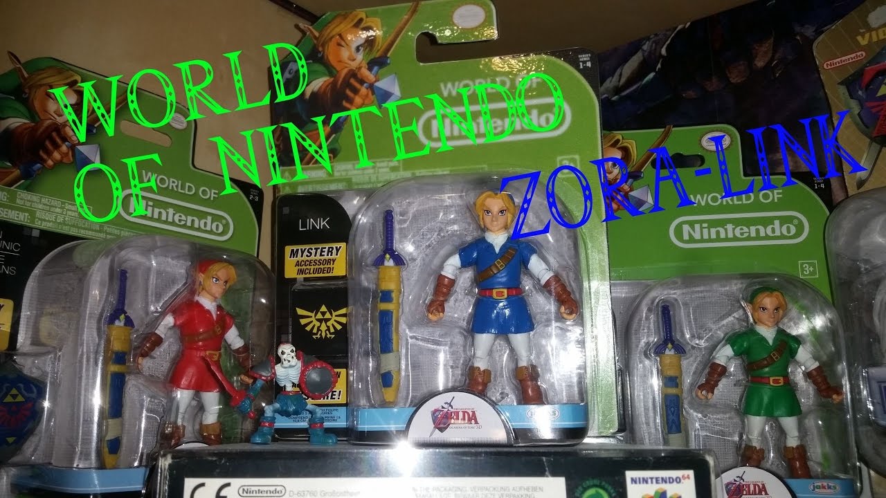Zelda - World of Nintendo Zora Link - Making of #11 Custom