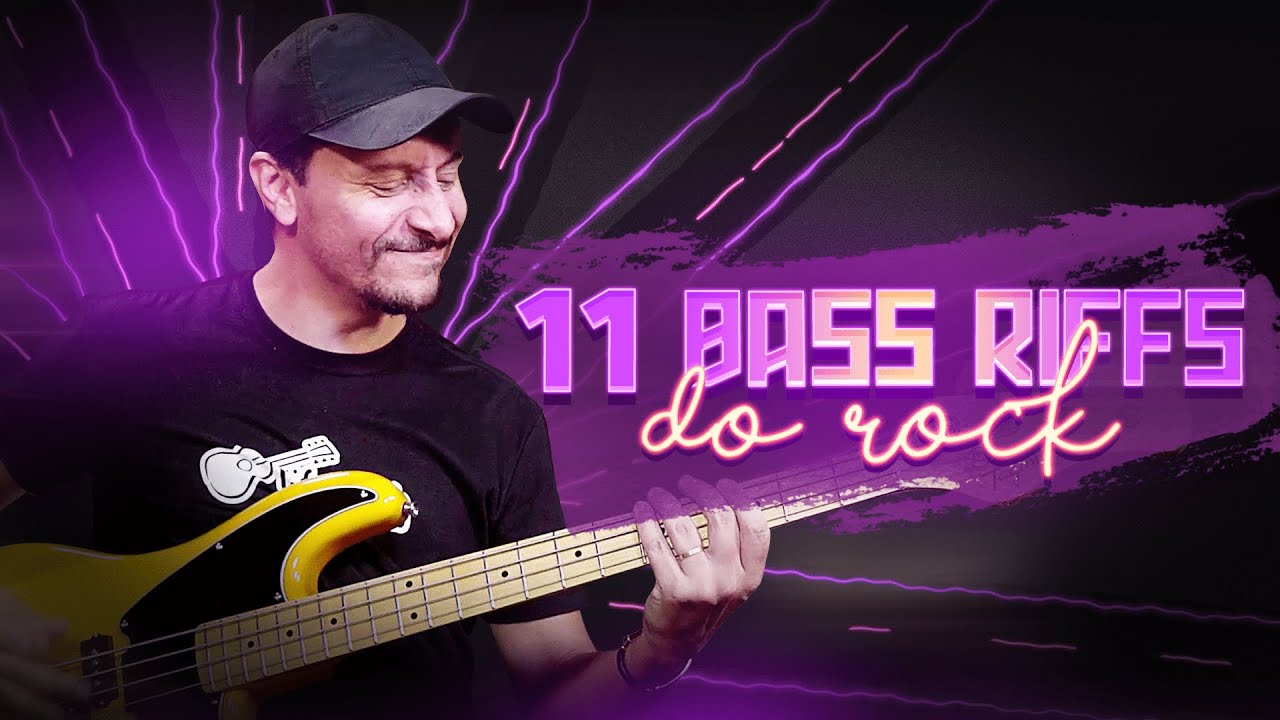 11 BASS RIFFS FAMOSOS NO ROCK