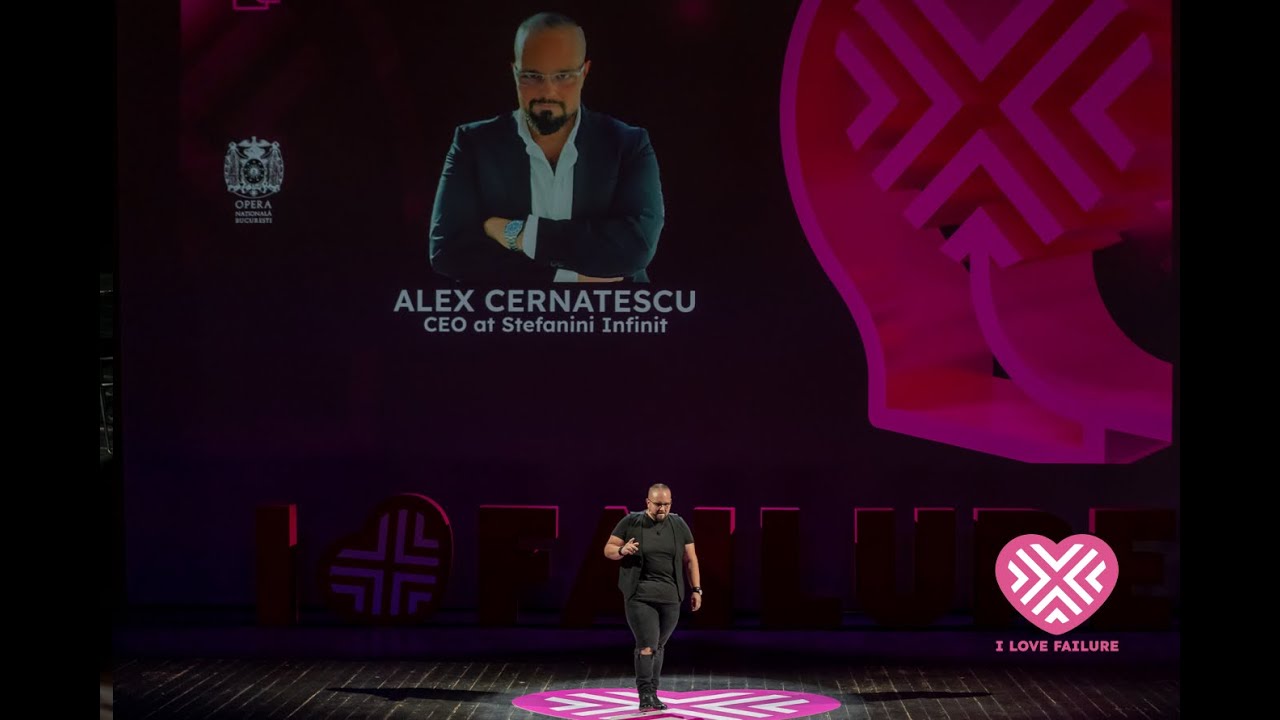 Cea mai mare boala in lume este frica | ALEX CERNATESCU| I LOVE FAILURE 2023 - EDUCATION Full Speech