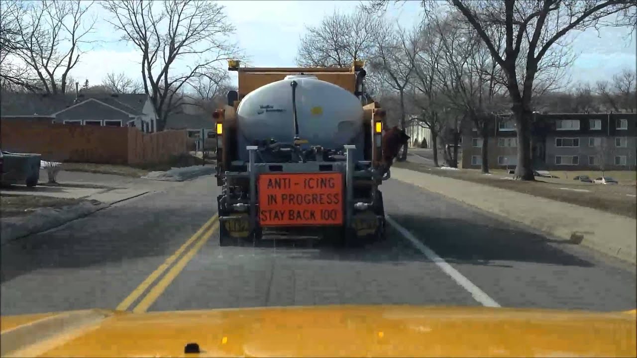 Anti-Icing roads