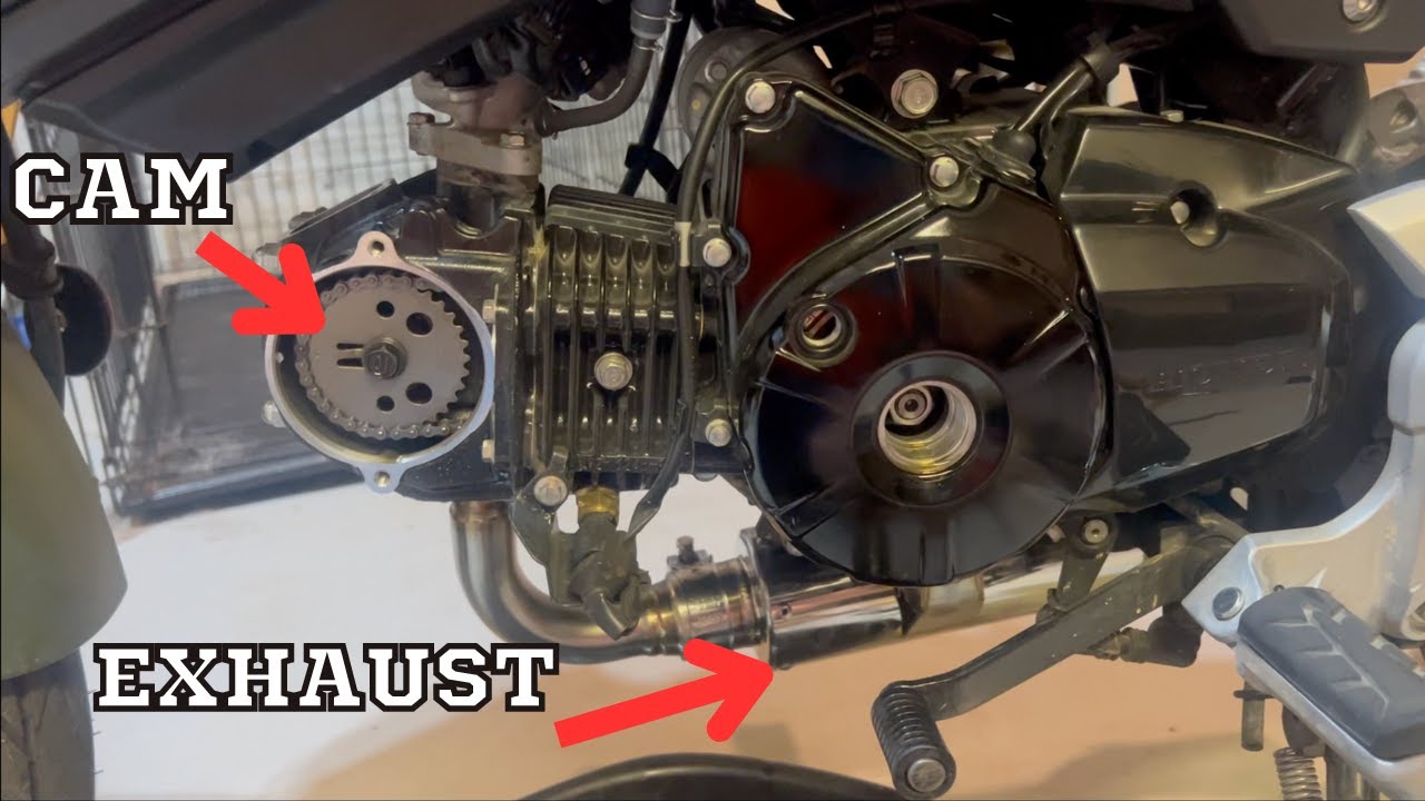 Honda Grom DHM Cam Upgrade