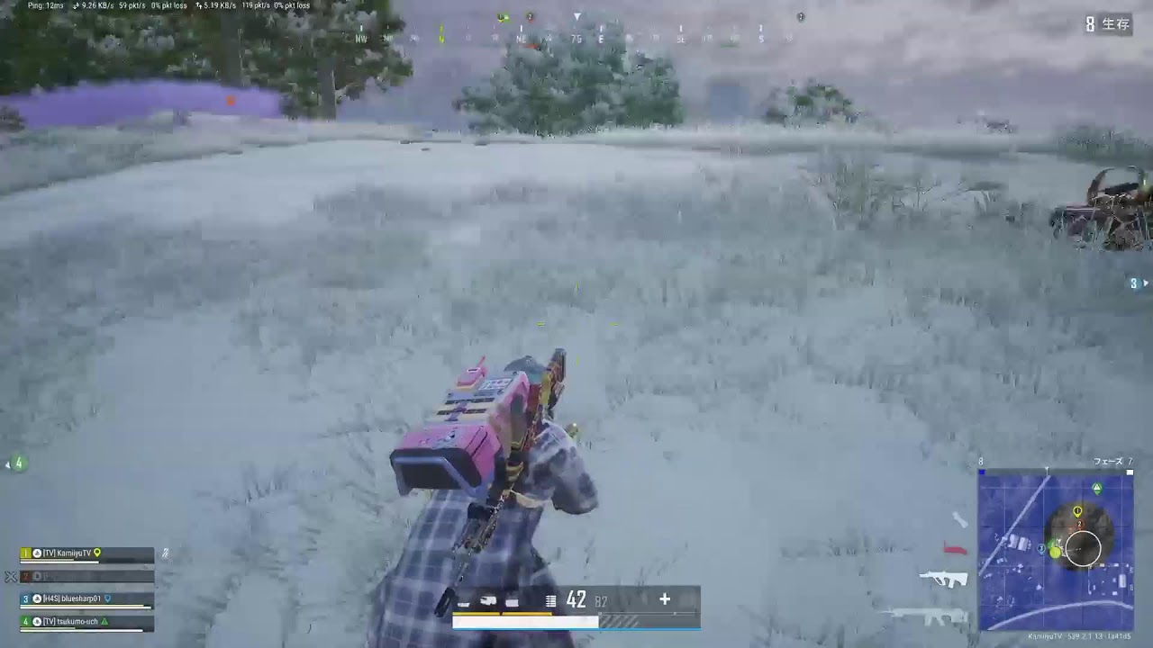 [pubg cs]　つくもすごい