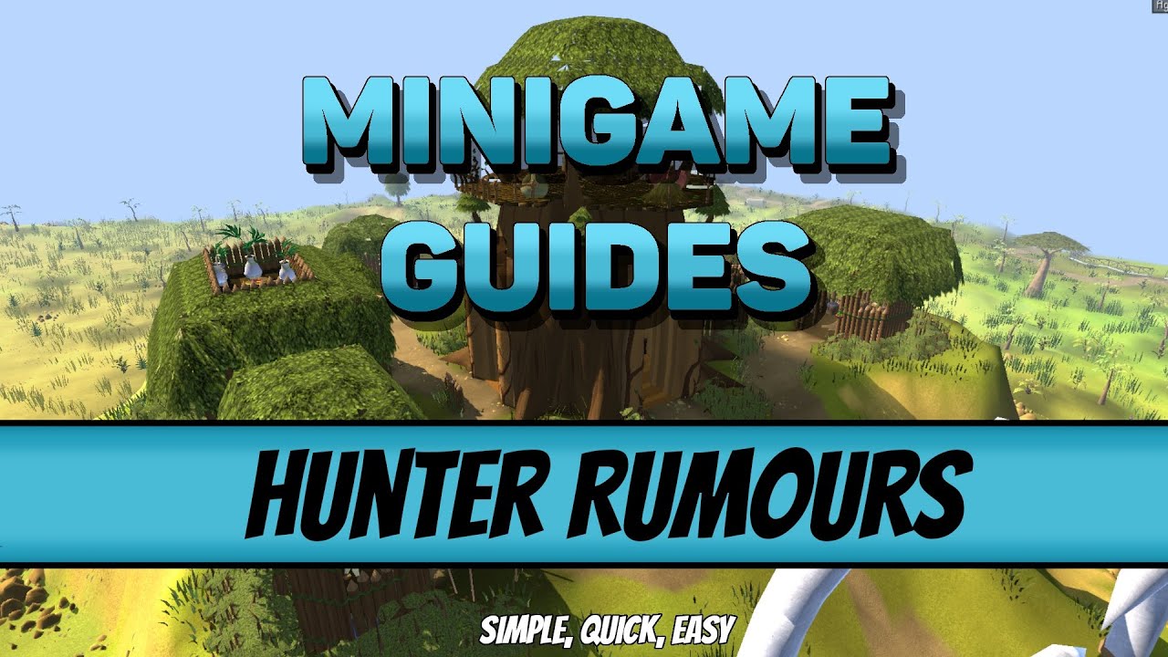 Hunter Rumours Guide [2025] &ndash; How It Works, Rewards, and XP Explained!