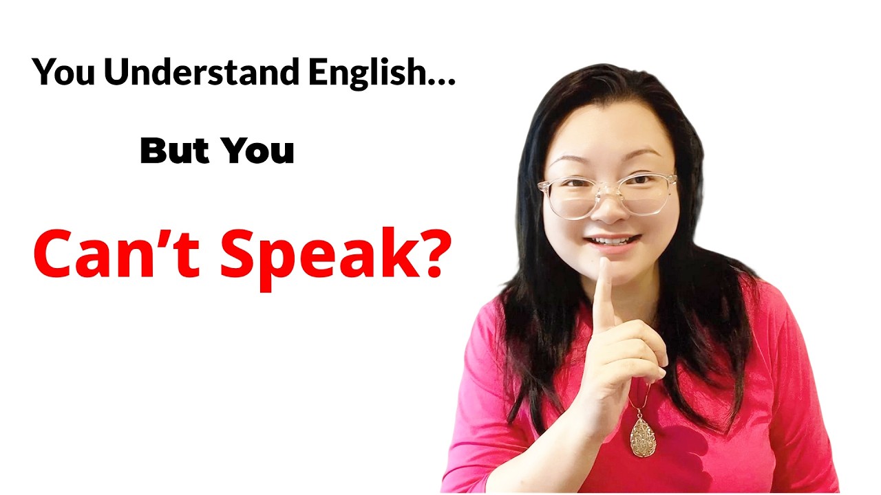 Why You Understand English but Still Can't Speak Fluently (The REAL Reason)