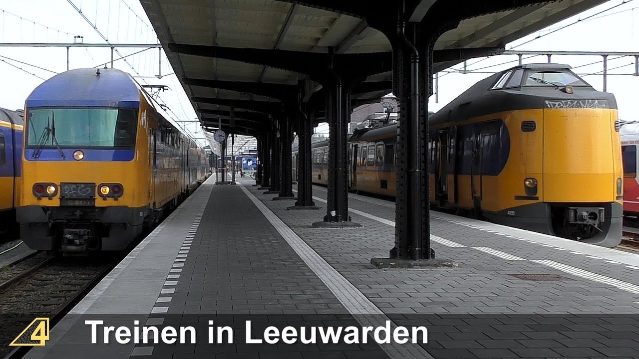 Treinen in Leeuwarden - 30 maart 2018