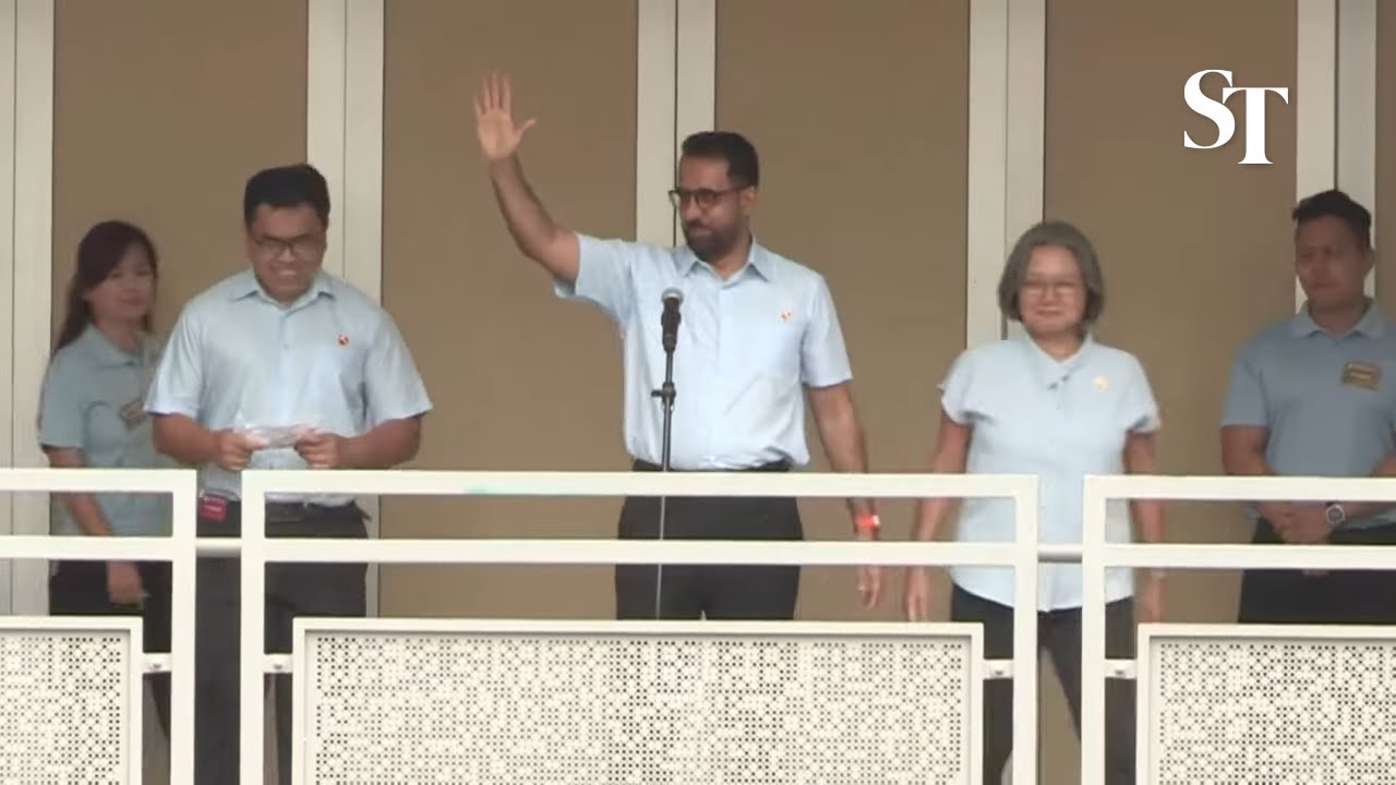 PAP and WP candidates for Aljunied GRC address supporters | GE2025