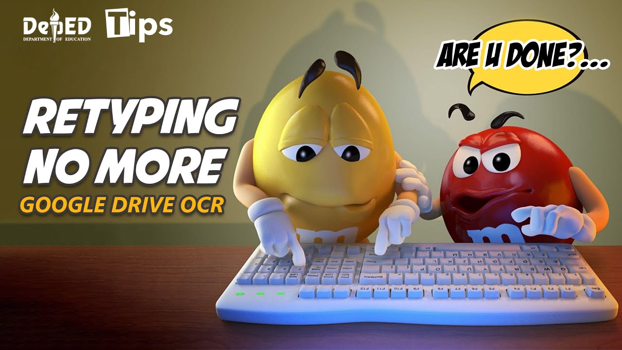 No Scanner No problem Use Google Drive OCR