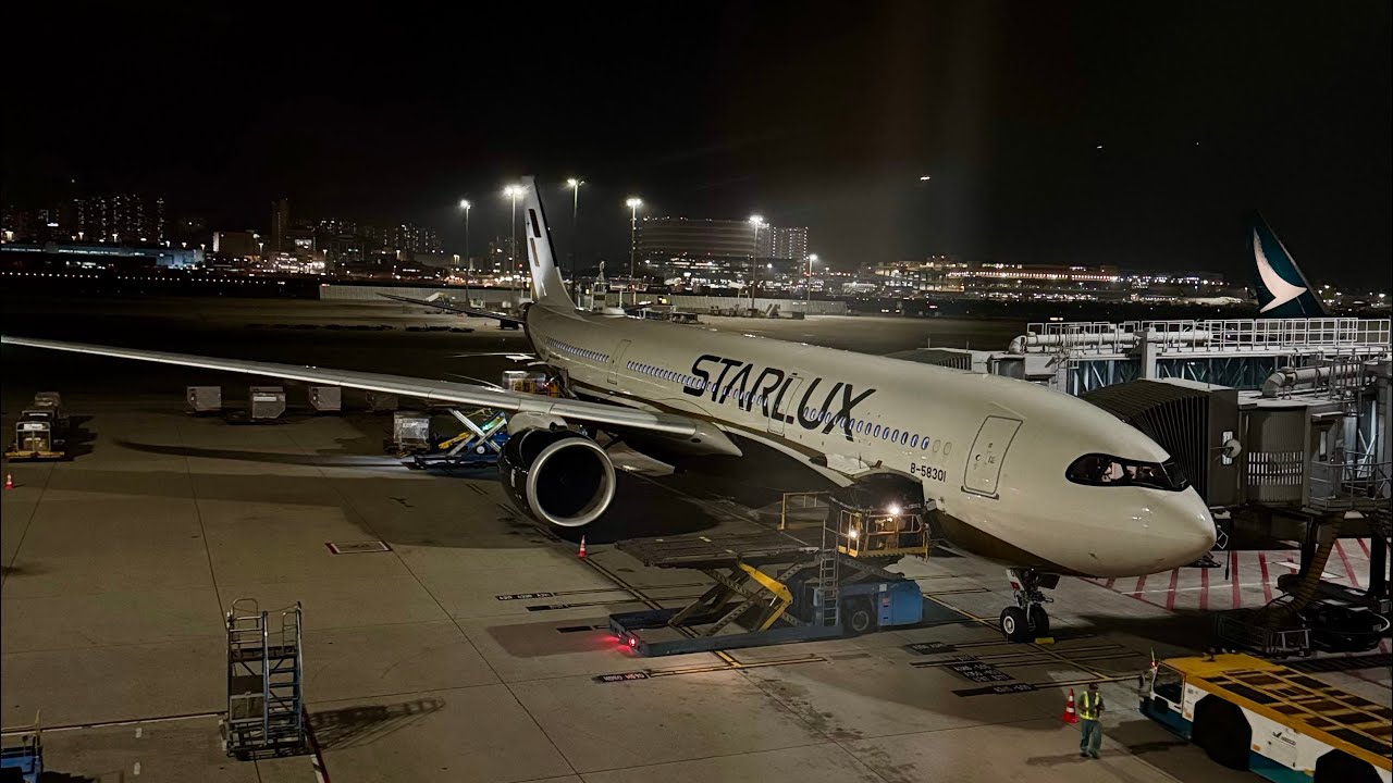**TRIP REPORT 35** | STARLUX | Airbus A330-900NEO - B-58301 | Hong Kong to Taipei