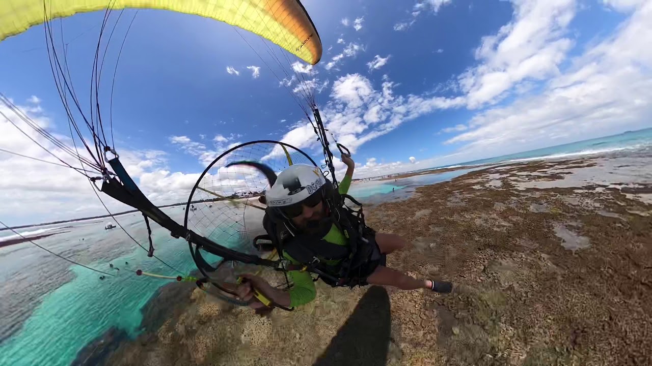Porto de galinhas de paramotor