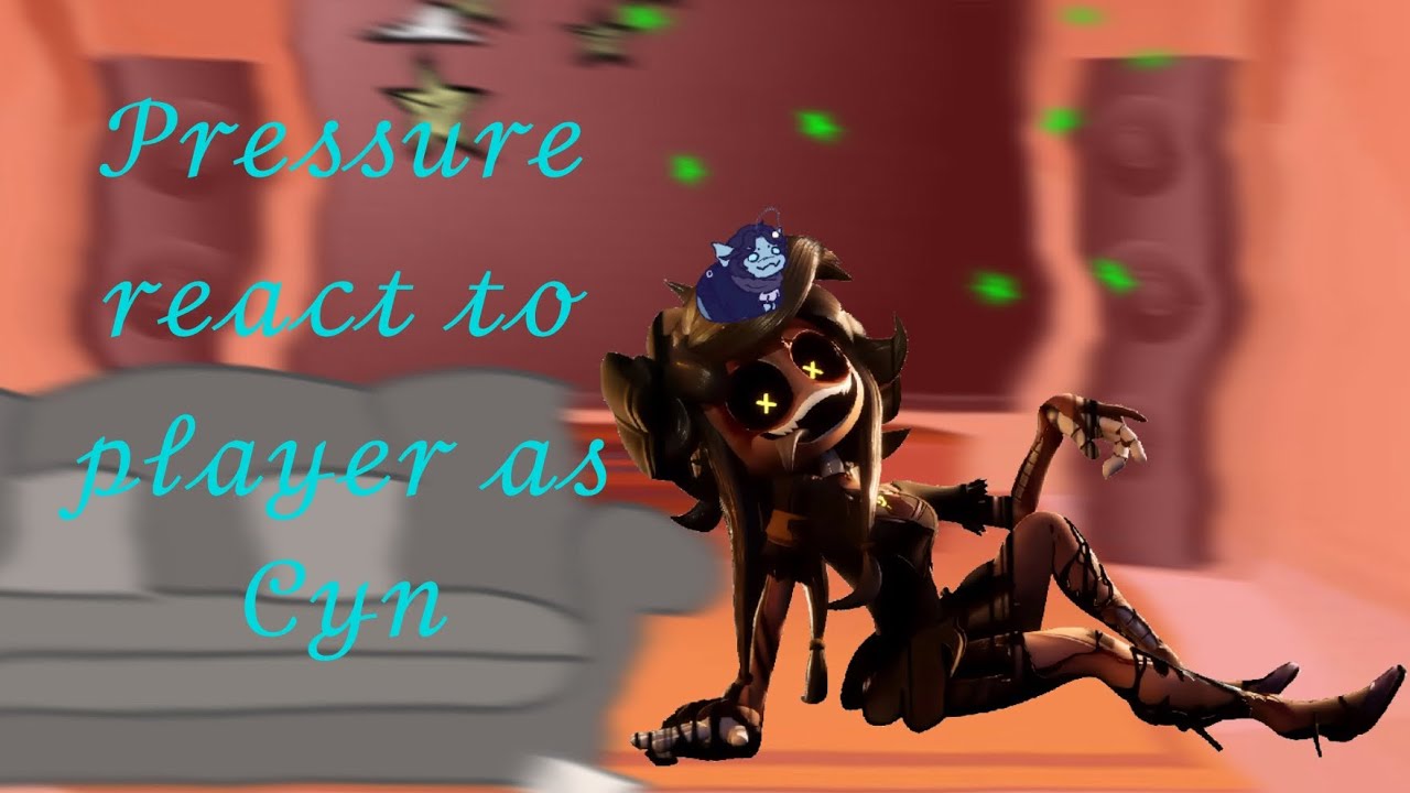 Pressure Reacts To Player As Cyn From Murder Drones [Sebastian Solace x Player]~Au (Lazy)