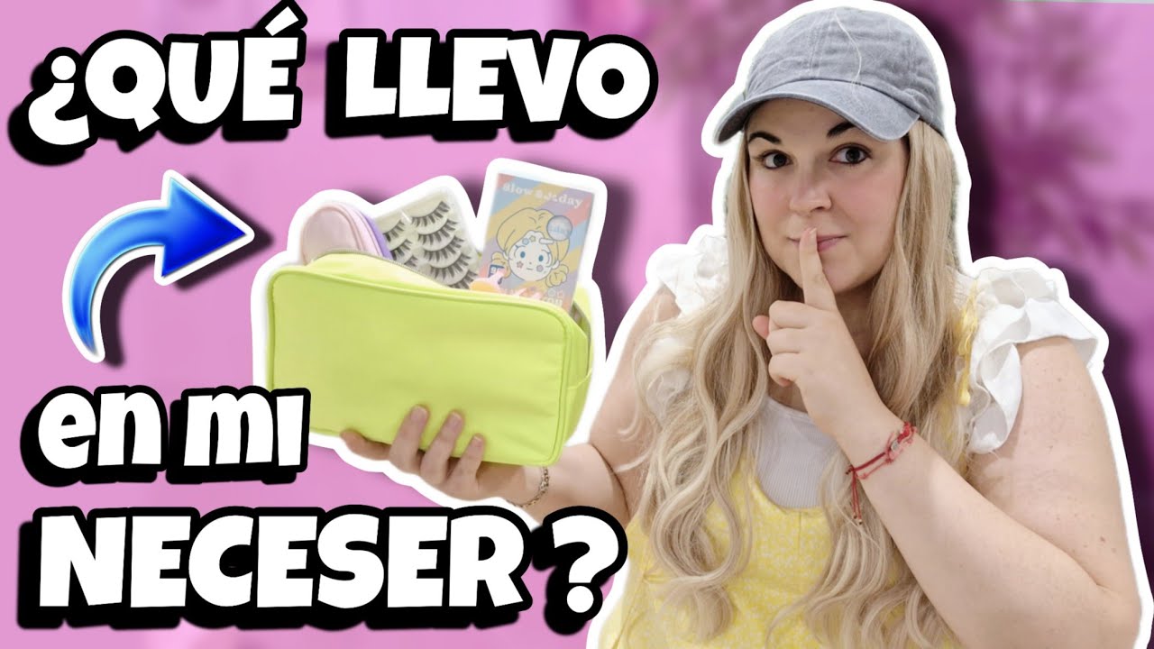 ¿QUÉ LLEVO EN MI NECESER? 🤫 CAMBIO DE LOOK a RUBIA y descubriendo PRODUCTOS DE SHEIN