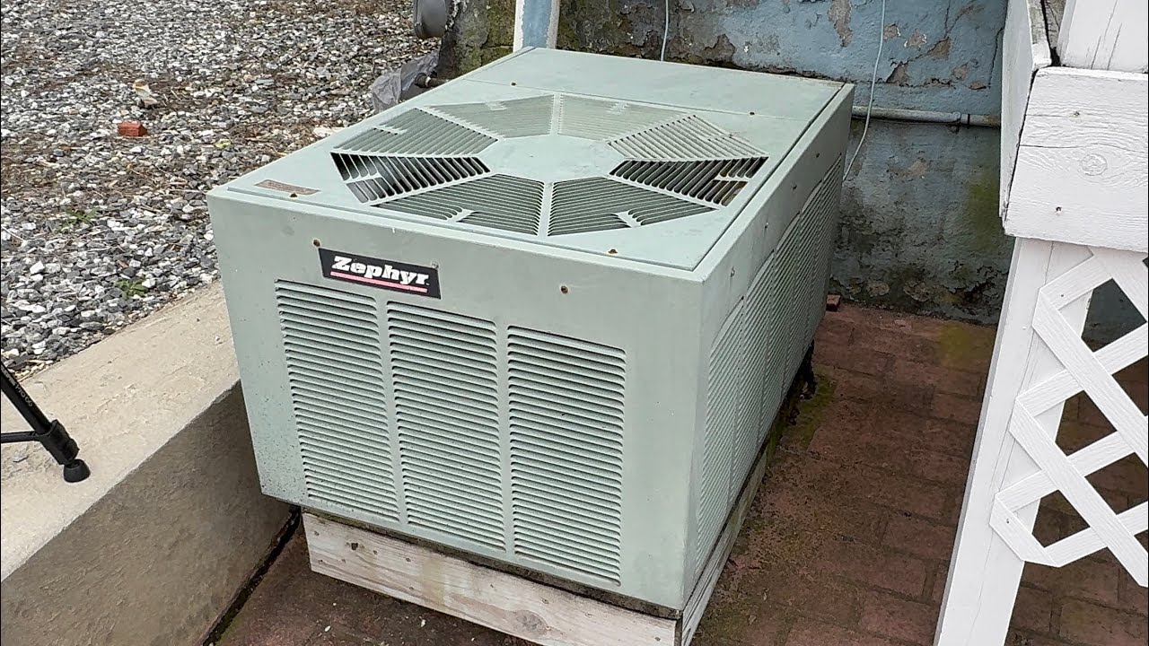 1999 Ruud Zephyr Heat Pump - Startup/Shutdown in Heat Mode