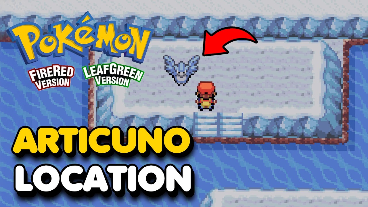 How To Get ARTICUNO In Pokemon Fire Red & Leaf Green