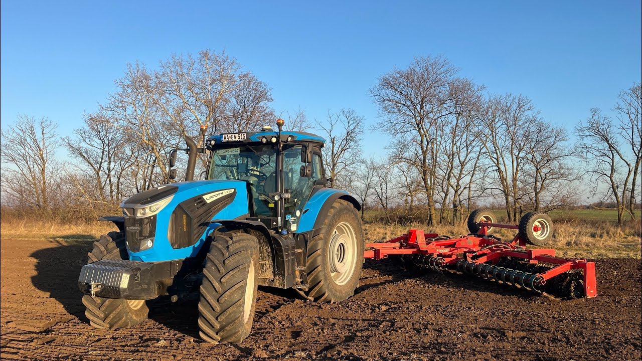 Szántás elmunkálás 2025/ Landini 7-230/Farmet K-600/Vogel&Noot TerraRoll/