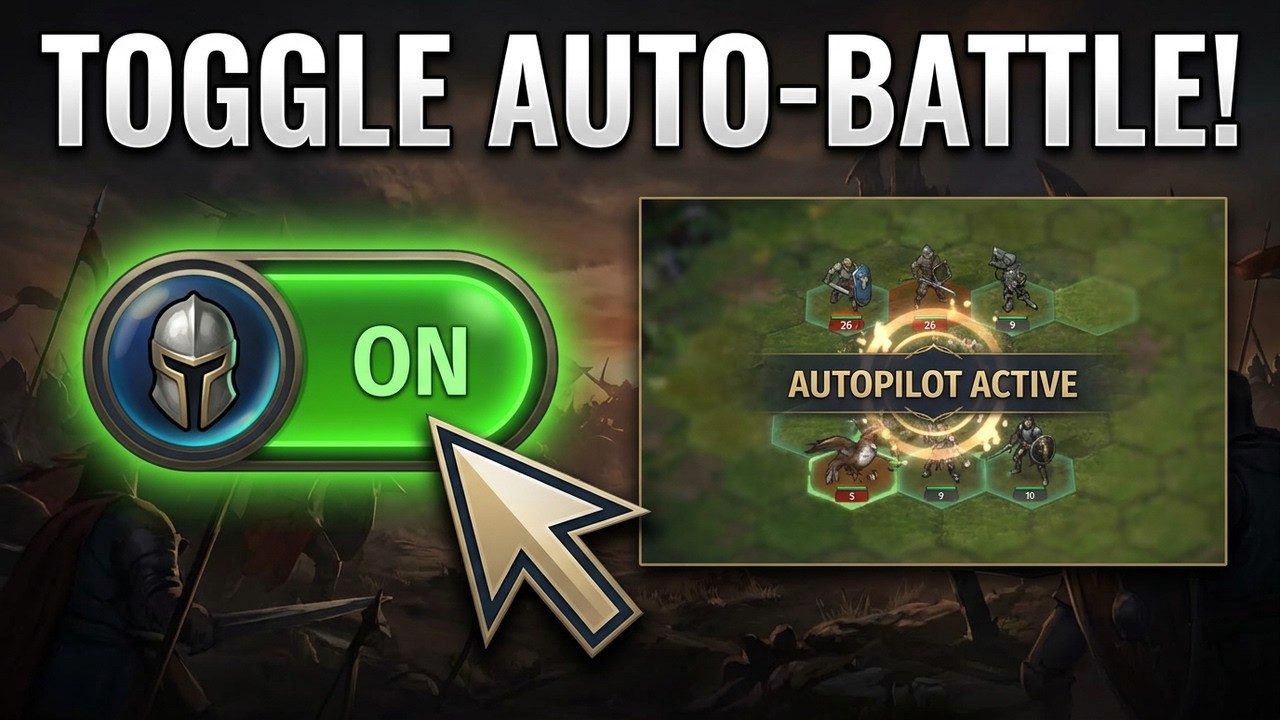 How to TOGGLE AUTO-BATTLE in Heroes of Might and Magic Olden Era (Step by Step)