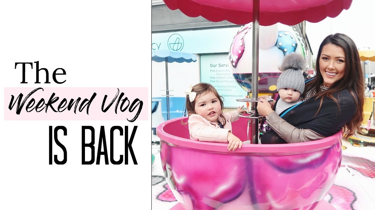 WEEKEND VLOG | SHOPPING, DINING & AN IMPROMPTU DAY AT THE CANAL FESTIVAL WITH OUR PALS | MAMA REID
