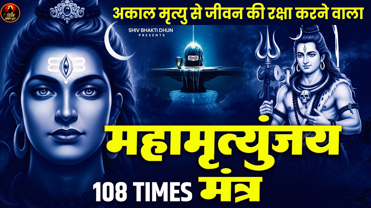 Powerful Mahamrityunjay Mantra - आज शुभ सोमवार के दिन महामृत्युंजय मंत्र सुनने रोग दोष मिट जाते हैं