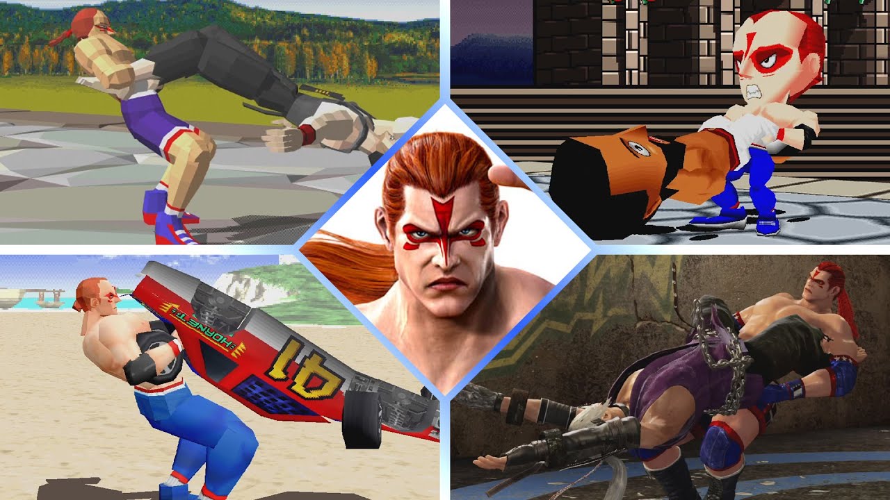 EVOLUTION of Wolf Hawkfield's Giant Swing