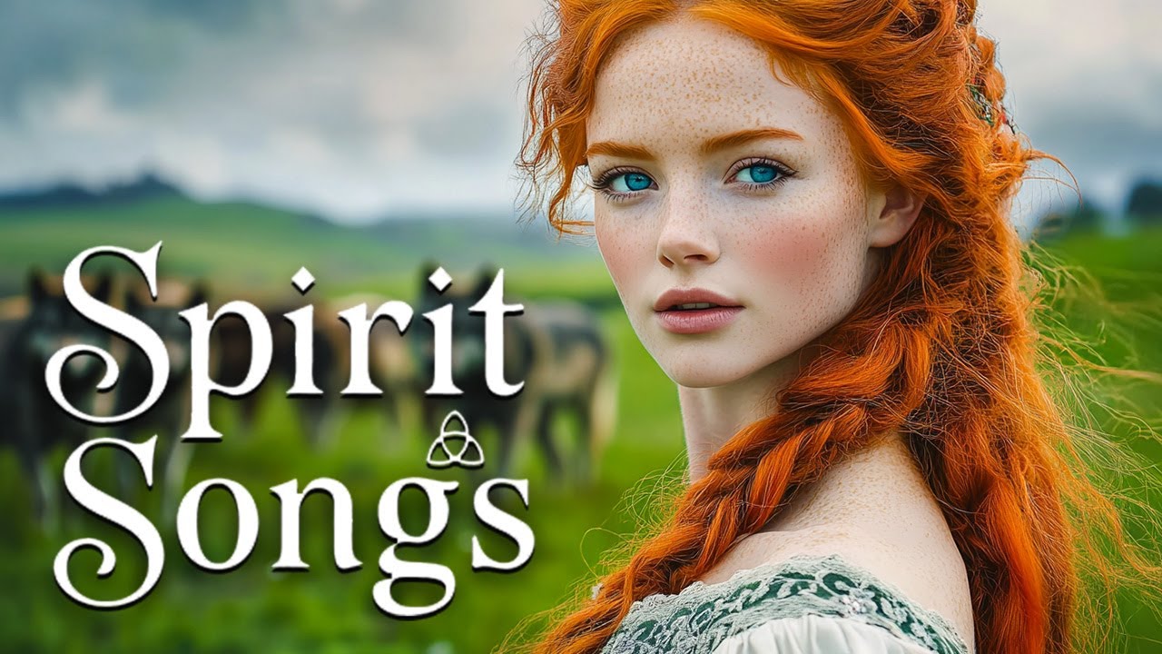 Celtic Spirit Songs 🌌 Irish Gaelic Vocals, Harp & Nature Healing Music
