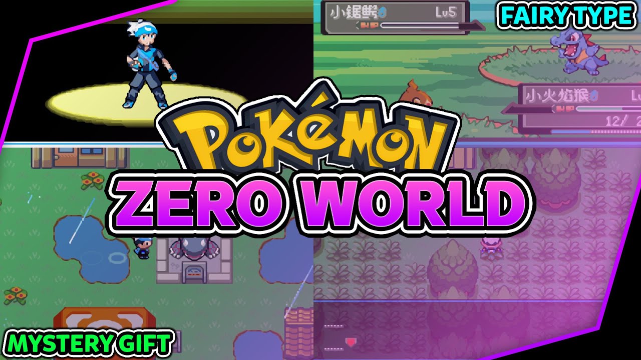 New Pokemon Game With Fairy Type, Mystery Gift, Evil Team, New Moves, Gen 8, New Events & More [GBA]