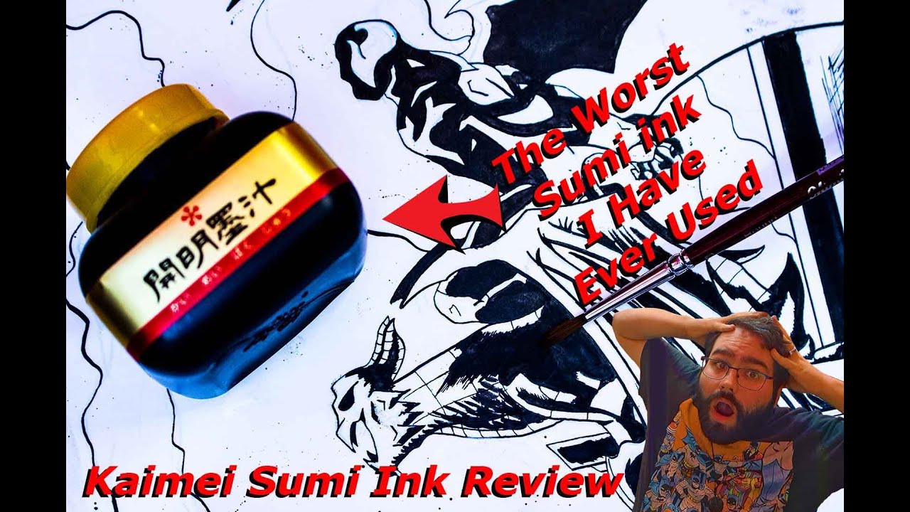 The Worst Sumi ink I Have Ever Used Kaimei Sumi Ink Review