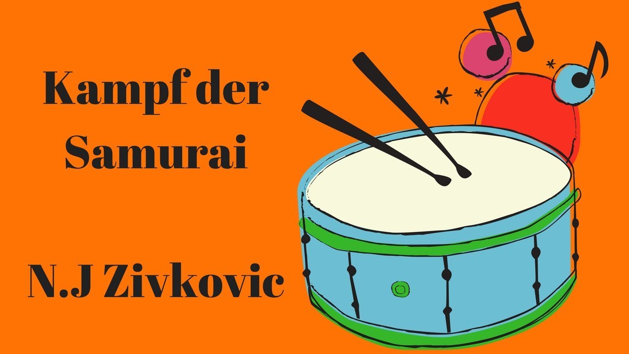 Kampf der Samurai. Marimba Solo. N.J Zivkovic