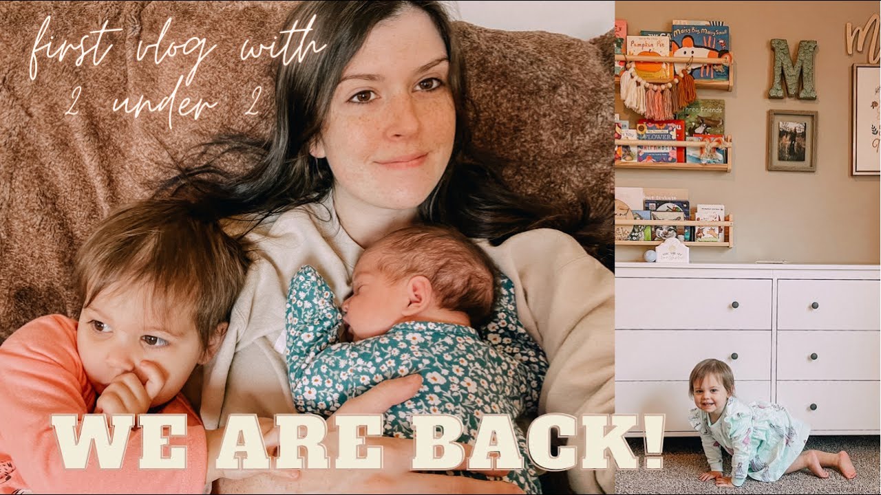 We’re back! | first vlog with 2 under 2