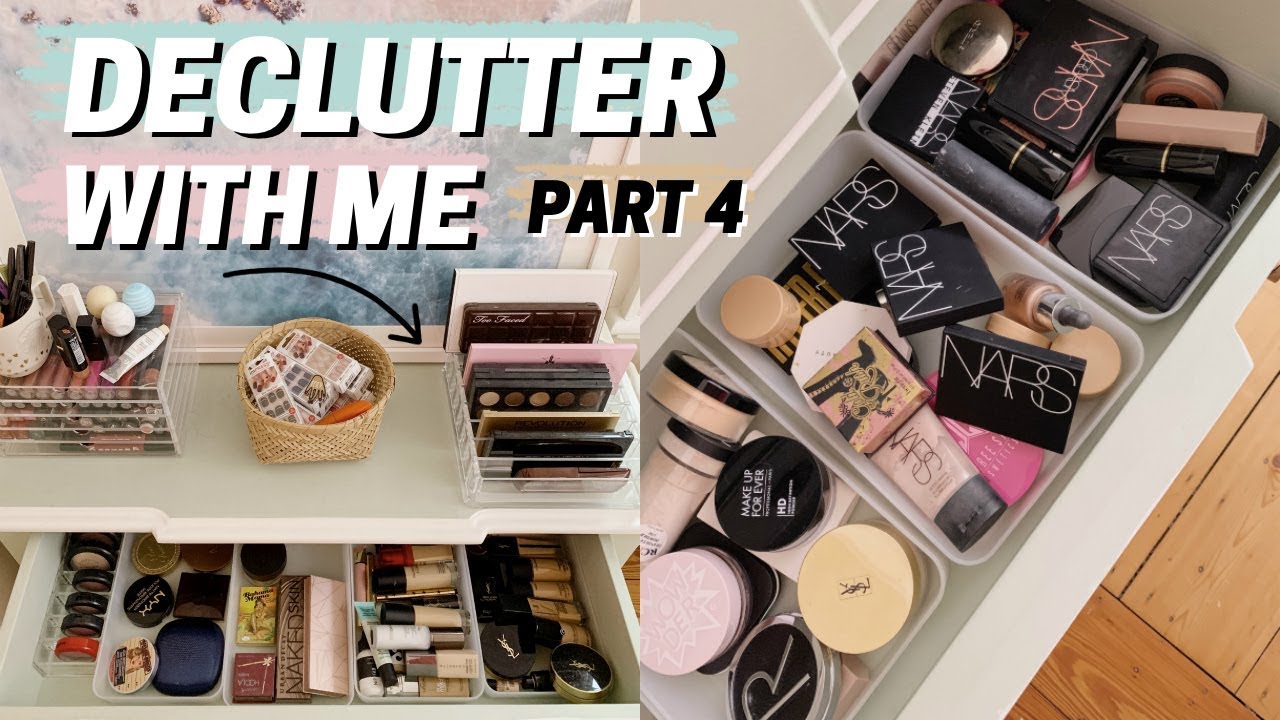 declutter with me 💄 pt 4 : makeup collection