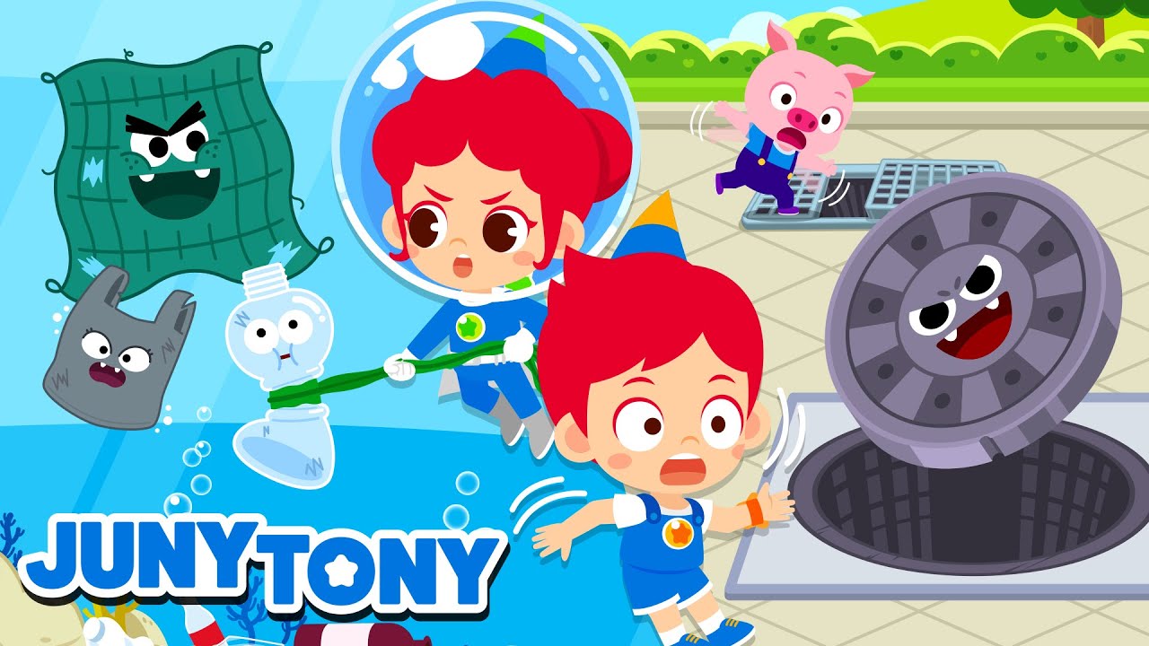 🌍 JunyTony Heroes vs Monsters | + More Safety & Save the Planet Songs for Kids | JunyTony