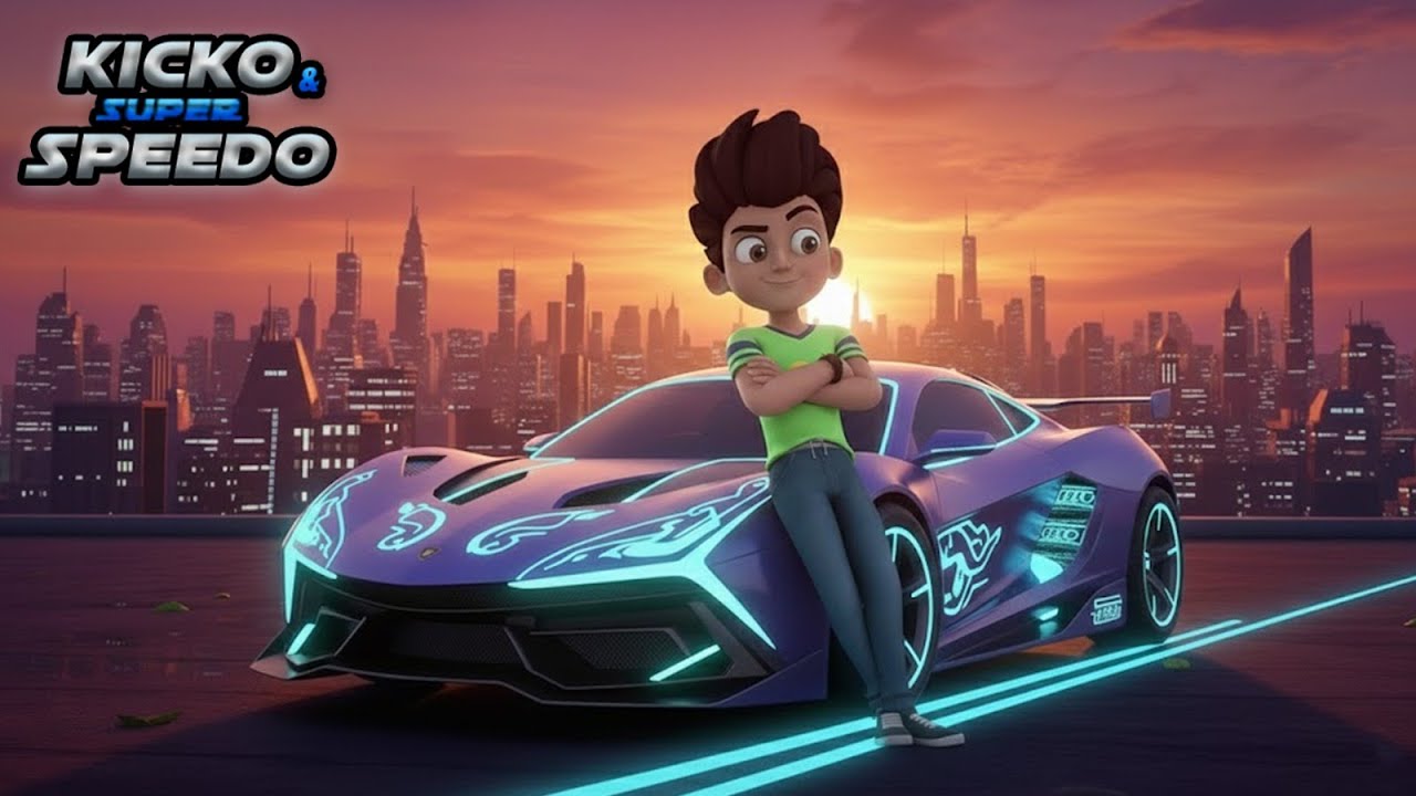 Kicko का Turbo Glow Car Mode | Kicko & Super Speedo |New Episodes In Hindi