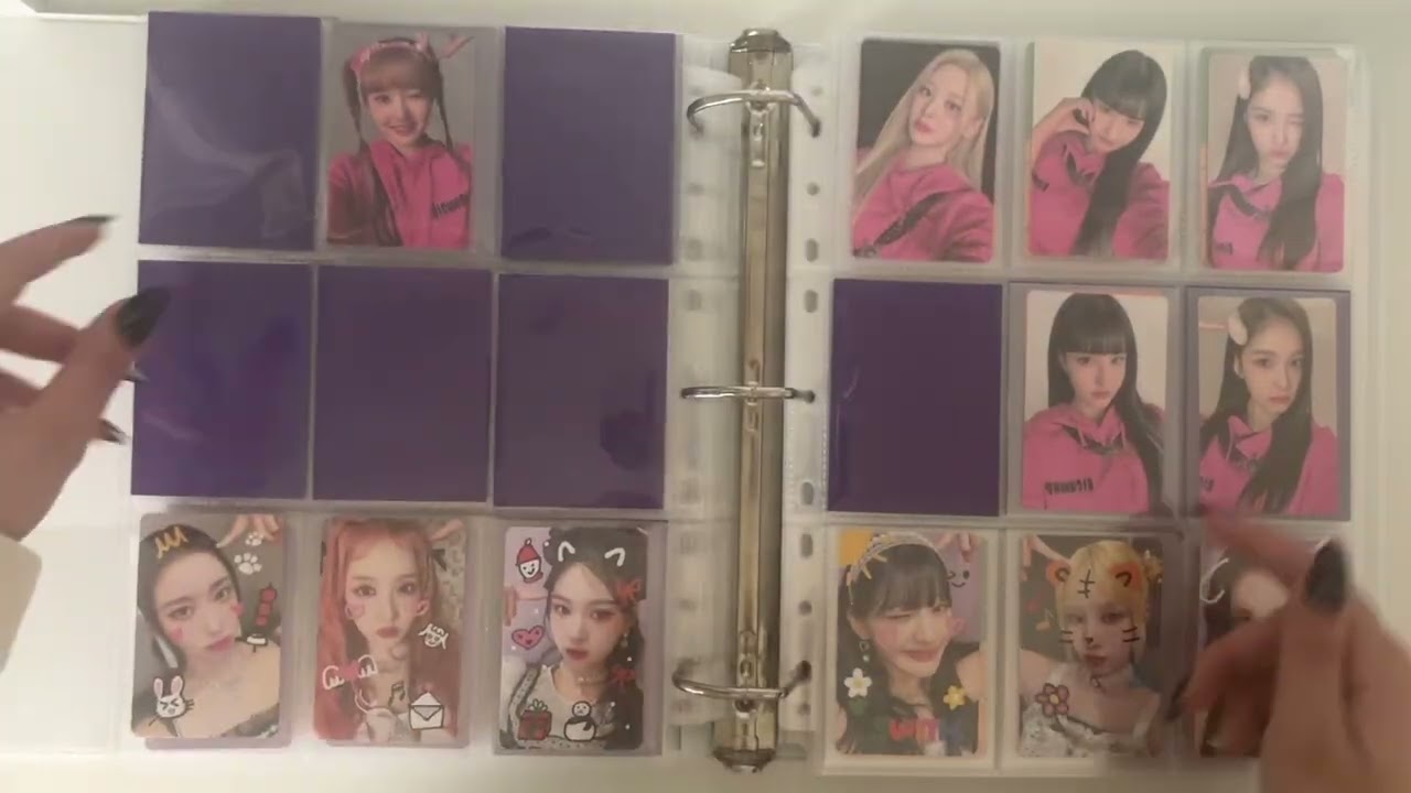 2026 photocard binder flip-through (10 binders: stray kids, red velvet, stayc, + billlie)