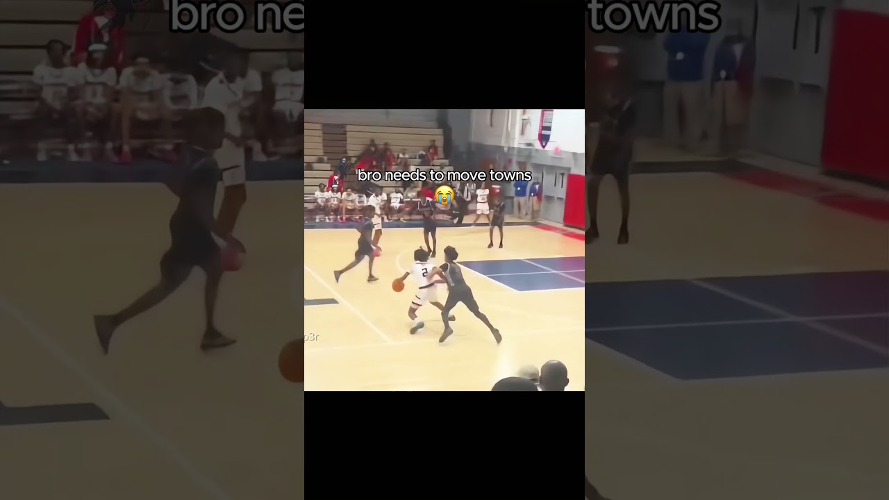 Bro needs a new identity after this 😭 #basketball