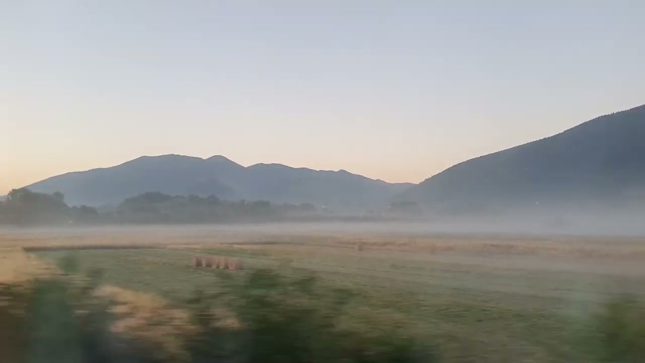 Alba in treno ICN 1963