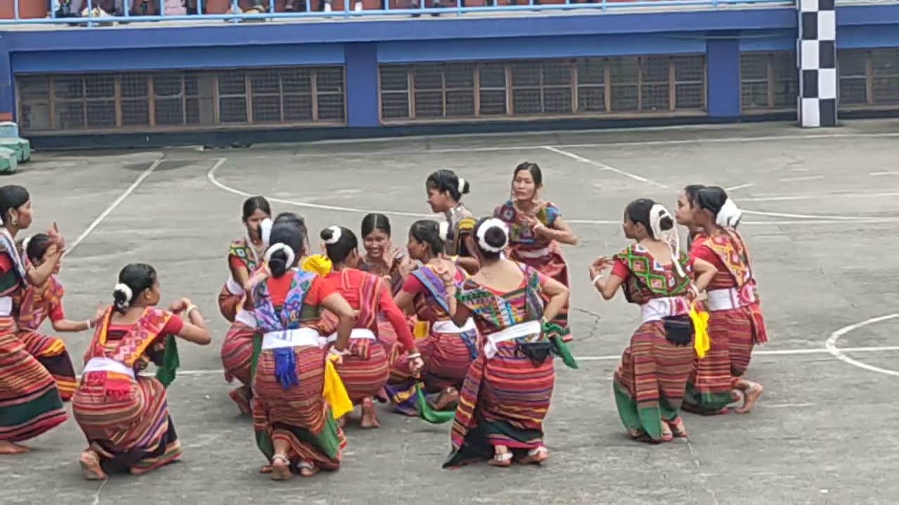 Don Bosco College Tura Teacher's Day Celebration 2022, Hajong Dance, Meghalaya