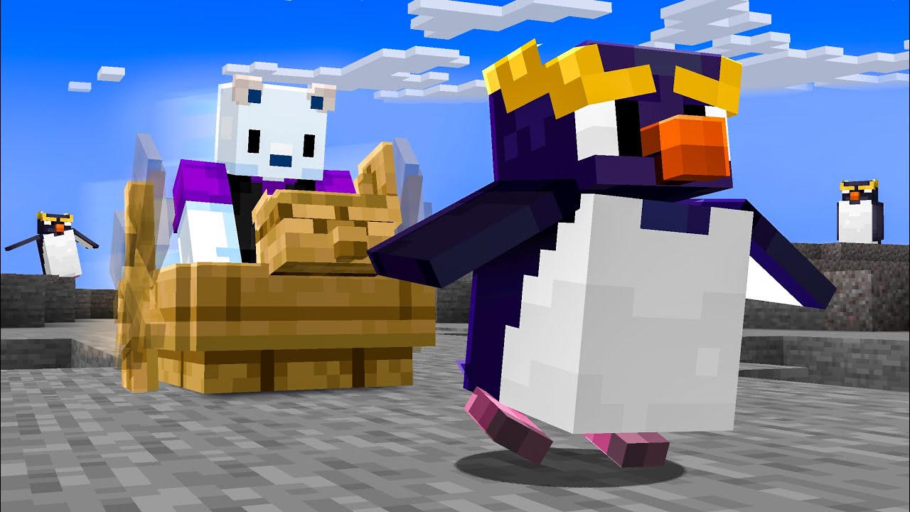 Итак, я уже сломал нового пингвина из Minecraft