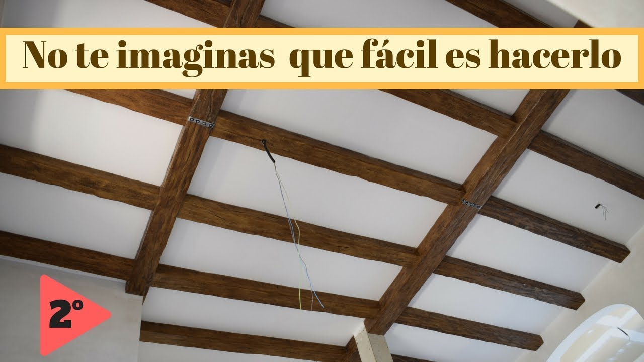 Decorando con vigas 2º paso  ✅✅ 
