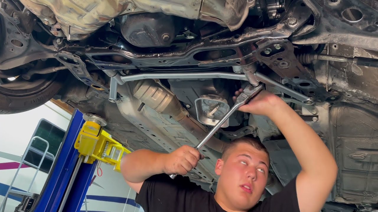 How to:  Toyota 86 subframe R&R and lower front member brace install