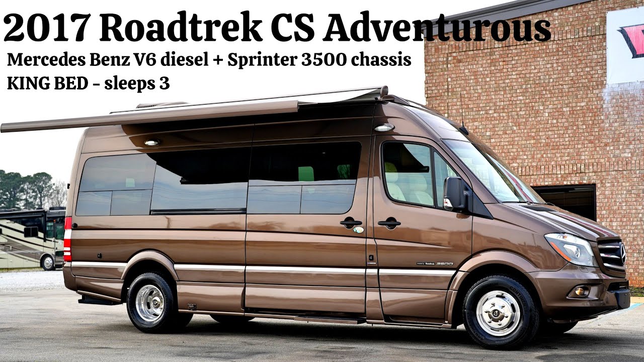 2017 Roadtrek CS Adventurous Mercedes Benz Sprinter Diesel B Class from Porter’s RV Sales - $114,900