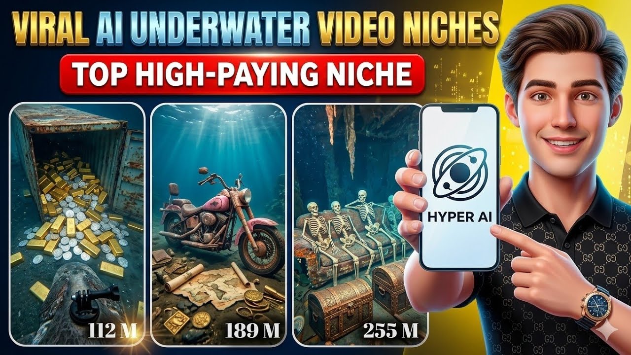 AI Fish Underwater Video Kaise Banaye 🔥 | AI GoPro Animal Camera Tutorial | Ai Video Kaise Banaye 
