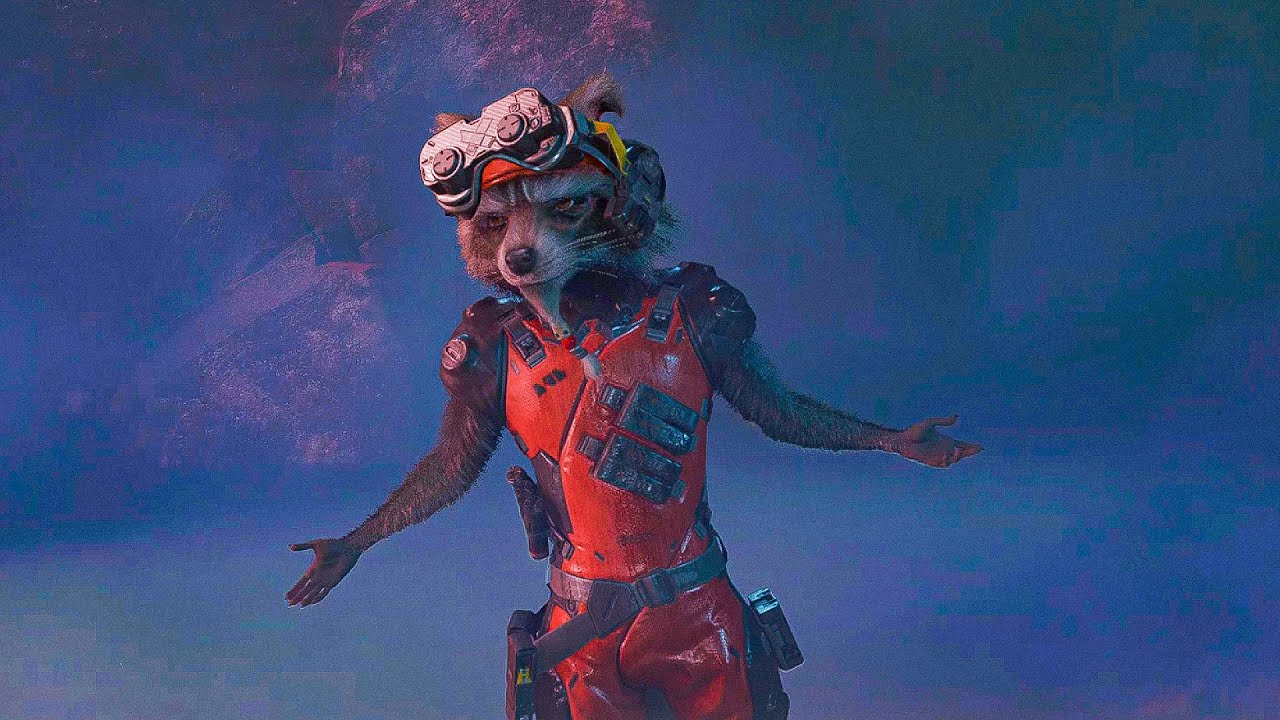 Rocket overcomes his fear of water - Marvel's Guardians of the Galaxy