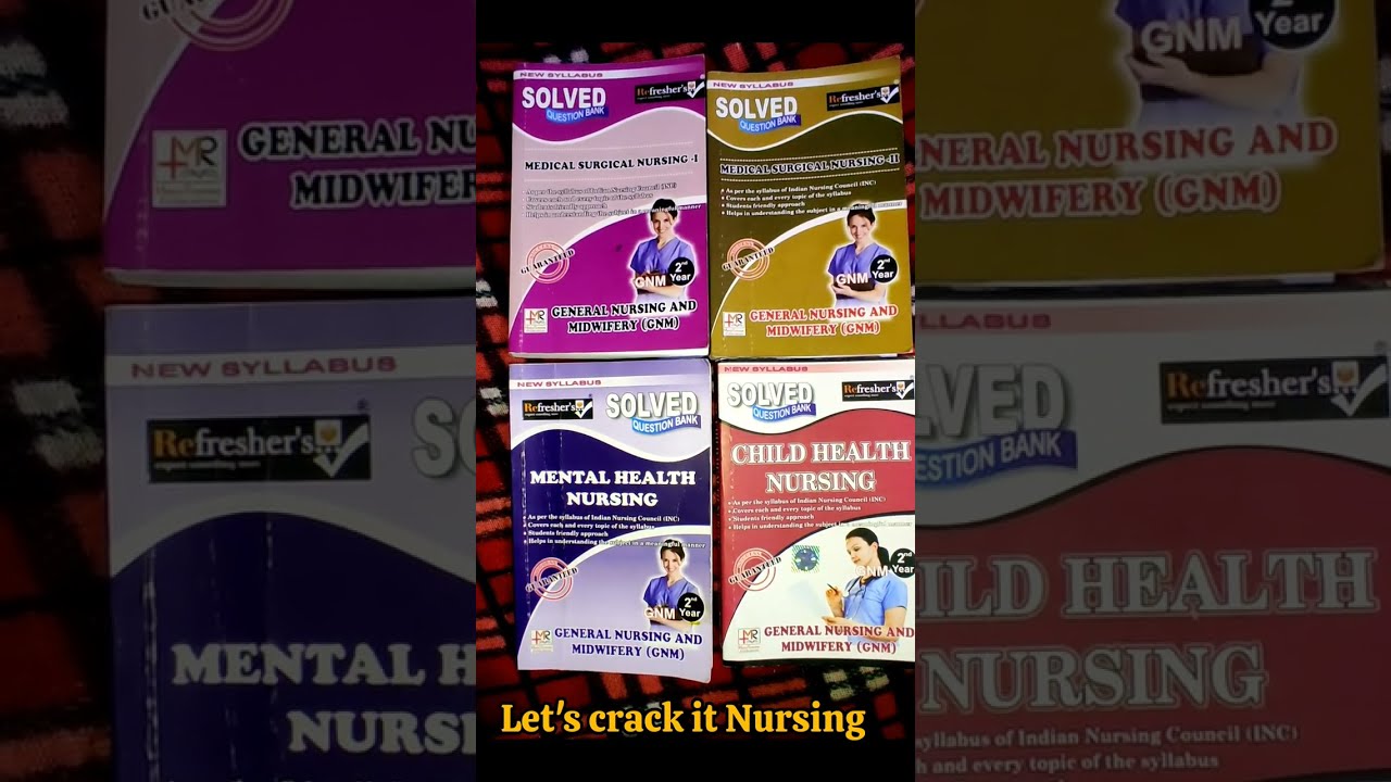 GNM 2nd Yr. Syllabus & Books  | Nursing Questions Bank | Nursing Book | Let's crack it Nursing