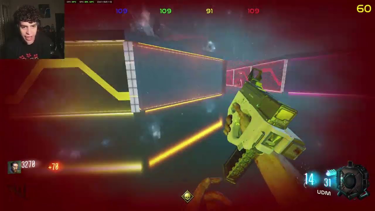 THANGO PLAYS 4X HALLWAY CUSTOM ZOMBIES CHALLENGE