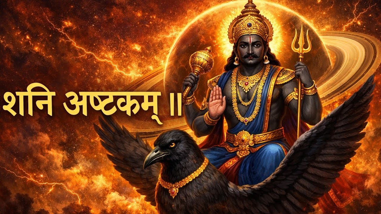 शनि अष्टकम् | Shani Ashtakam Powerful Stotra | शनि देव कृपा के लिए शनिवार का चमत्कारी स्तोत्र | 