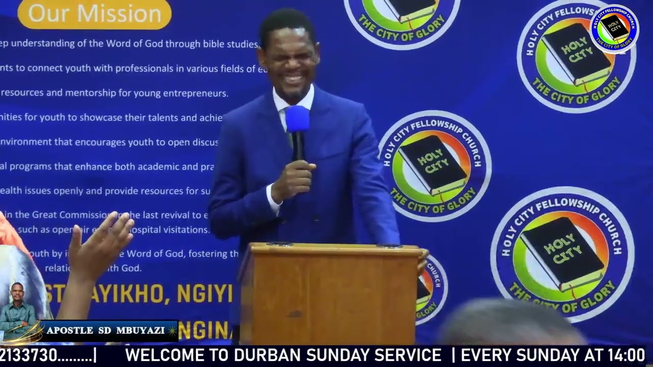 SERMON: Apostle SD Mbuyazi | The Power of God (AMANDLA KANKULUNKULU)