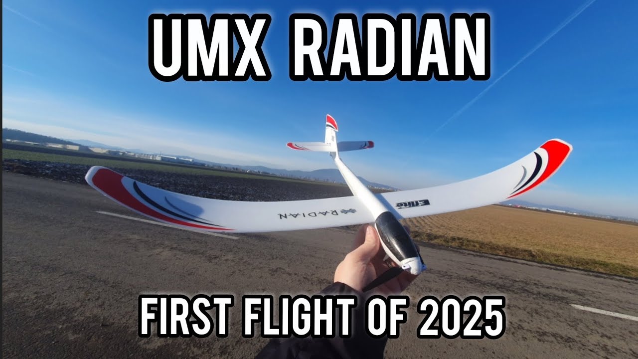 First flight of 2025 cut short - UMX Radian
