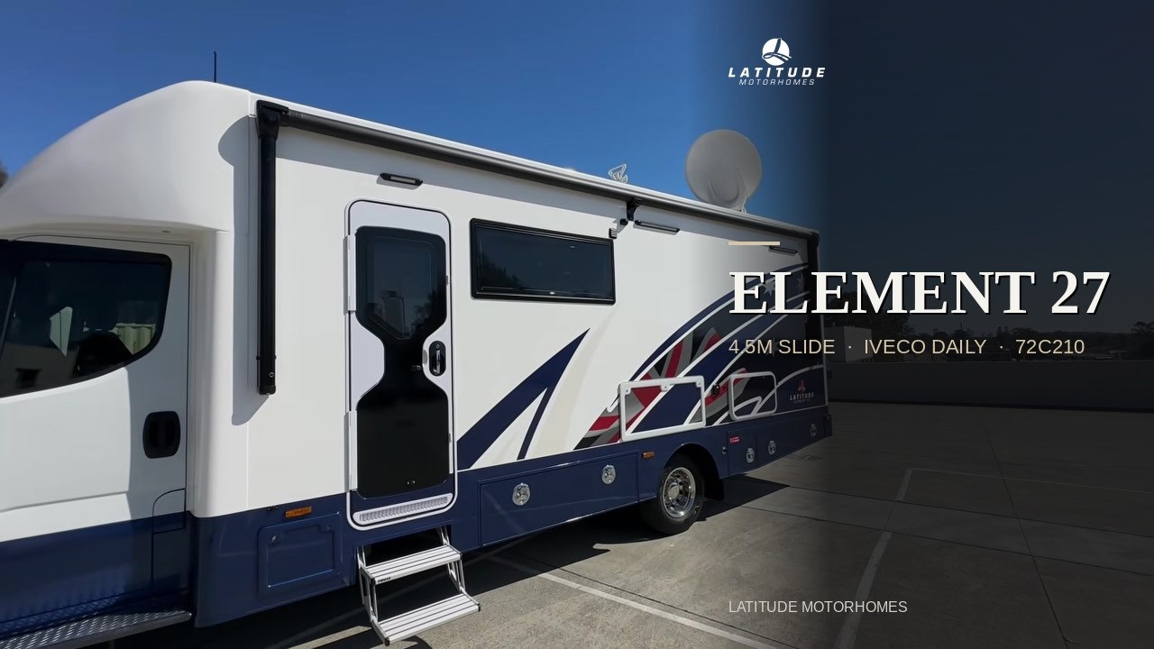 Australia’s Best Motorhomes. Latitude Element 27