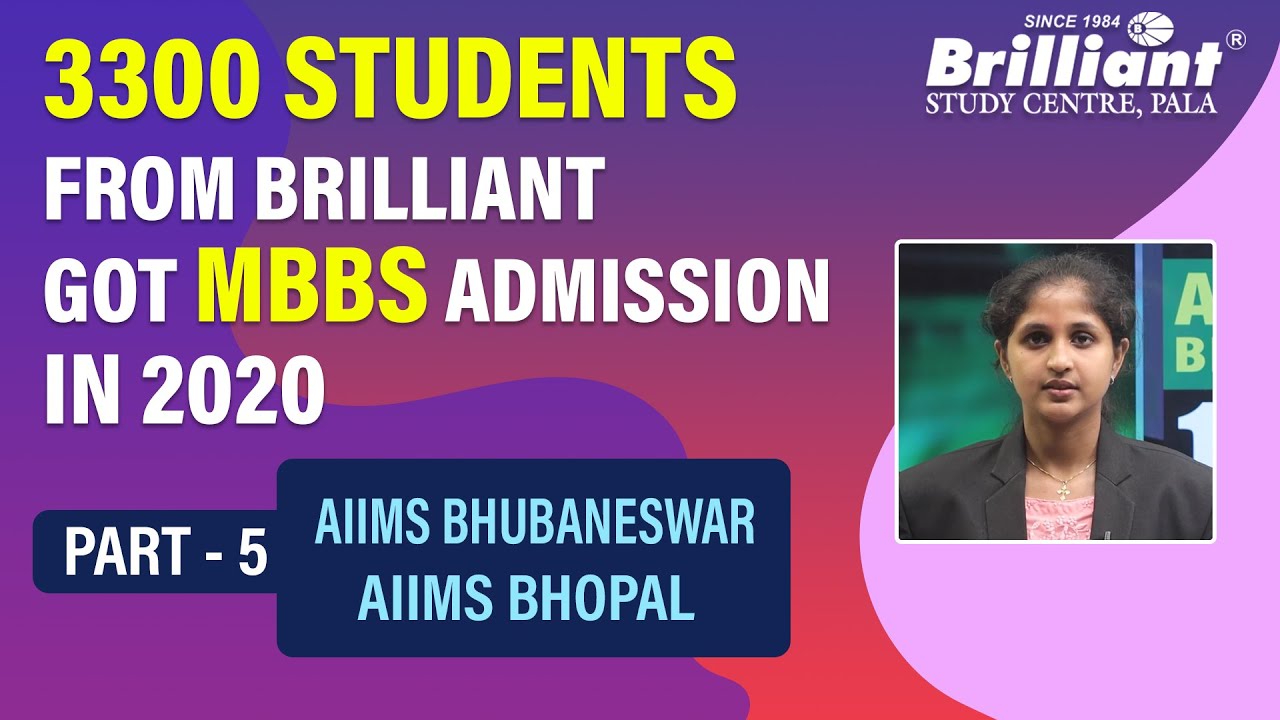 AIIMS Bhubaneswar | AIIMS Bhopal || Brilliant Pala Students