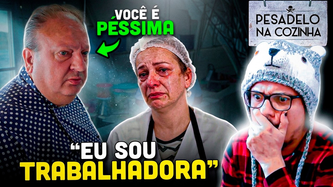 🔥 INÉDITO: JACQUIN FEZ FUNCIONÁRIA CHORAR| PESADELO NA COZINHA
