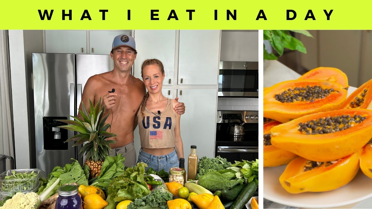 What I Eat In A Day RAW VEGAN In HAWAII (feat Dan McDonald)