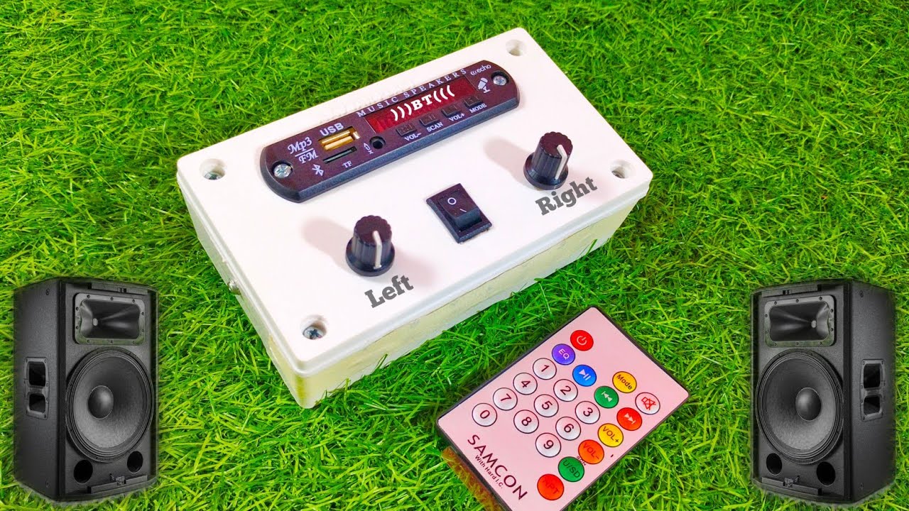 2 Channel Dj Crossover || how to make DJ mixer At home
